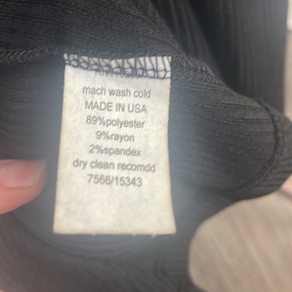 VELVET TORCH Black Racerback Bodycon Midi Dress Size Large (12-14) NWT - Picture 9 of 10